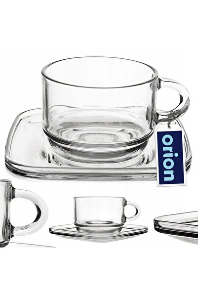 Lavande Lavanta Căni cu suport LAV, din sticlă, 250 ml, transparente, pentru ...