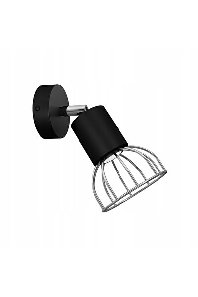 Milagros jewelry Aplică de perete Dante Negru/Argintiu Milagro IP20