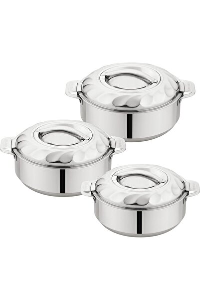 Generic Stainless Steel Heating Pot Set - Triple Insulated Pot Set from Tsuma...