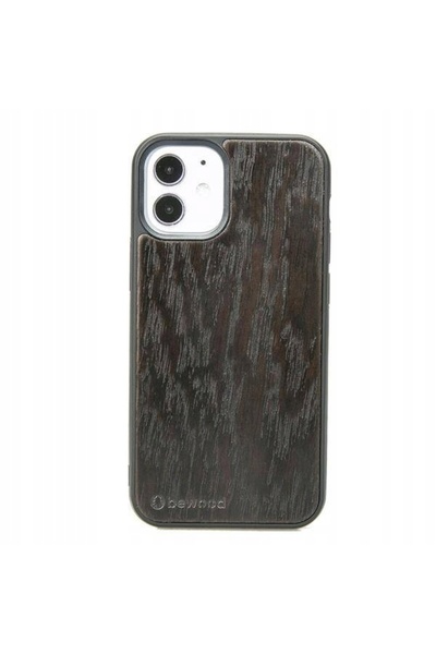 BewooDesign Husă Bewood pentru iPhone 12 Mini, model stejar ars