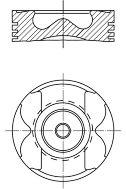 MAHLE Piston 021 PI 00129 000