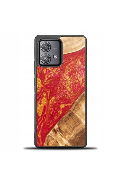 BewooDesign Husă Bewood Unique pentru Motorola Edge 40 Neo - Neons - Paris