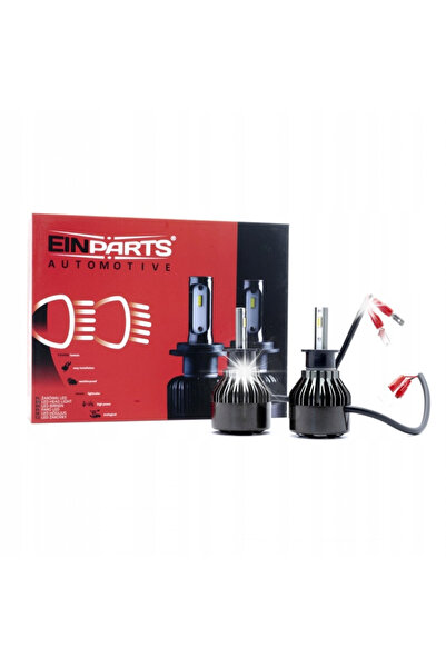 EinParts Automotive Becuri LED H3 FLIP CHIP USA 12/24V 6000K 34W RETROFIT PUT...