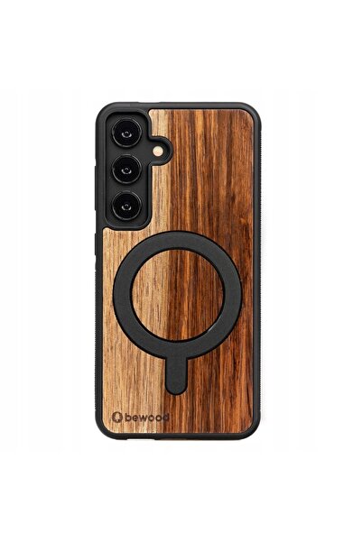 BewooDesign Husă din lemn Bewood pentru Samsung Galaxy S25 FE 5G MANGO cu Mag...