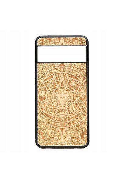 BewooDesign Husă din lemn Bewood pentru Google Pixel 8 Pro AZTEC CALENDAR ANI...