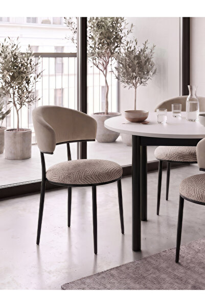 Gazzini Furniture Prenses Metal Mutfak Sandalyesi