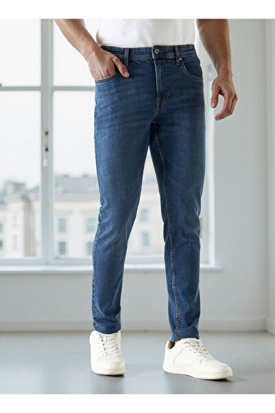 DNM Men Skinny Fit High-Rise Jeans