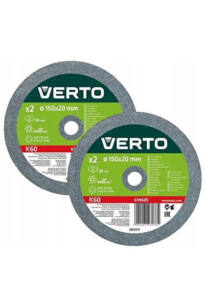 NO BRAND Disc de șlefuit VERTO 61H605 150 mm (2 bucăți)