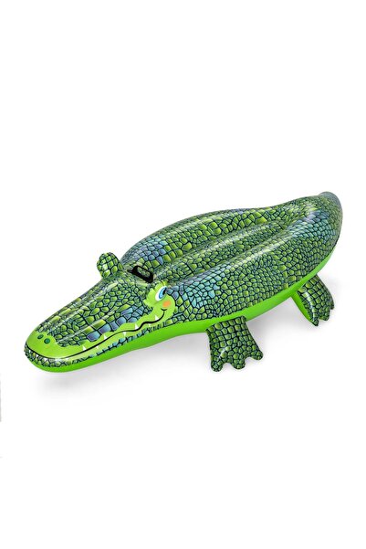 BESTWAY Saltea Crocodil Gonflabila, Bestway, 152 x 71cm, verde