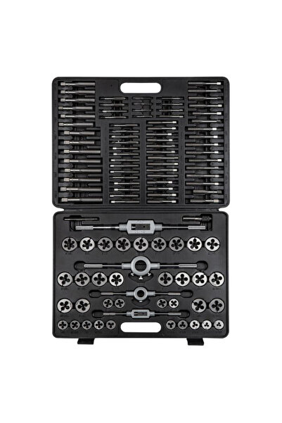 NEO Tools Trusa filiere si tarozi, set 110 bucati