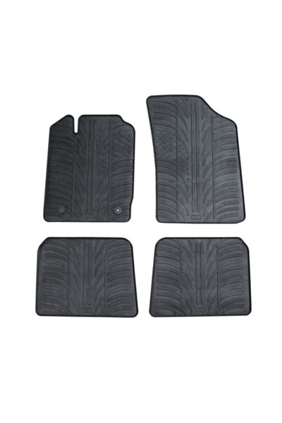 Gledring Πατάκια αυτοκινήτου από καουτσούκ Renault Clio 2 8/1998-8/2005 Thali...