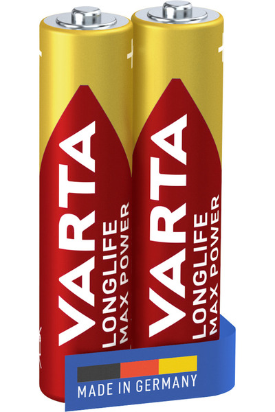 Varta Battery Lonlife Max Power AAA Blister 2 pcs