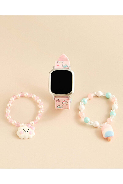 REDTAG Girls Multicolour Printed Digital Watch With Bracelet