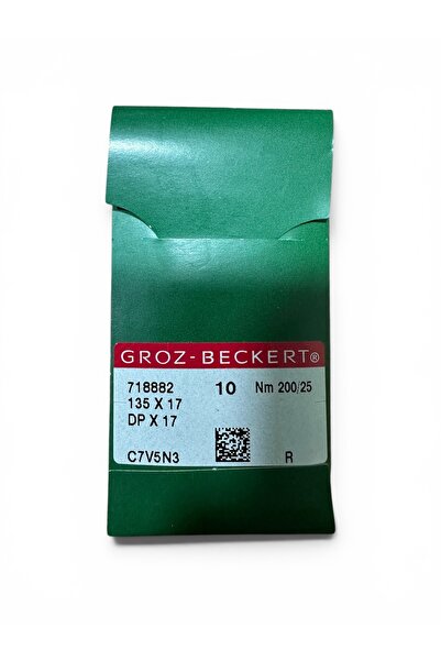 Groz Beckert Dikiş Makina iğnesi Dp17 200/25 No