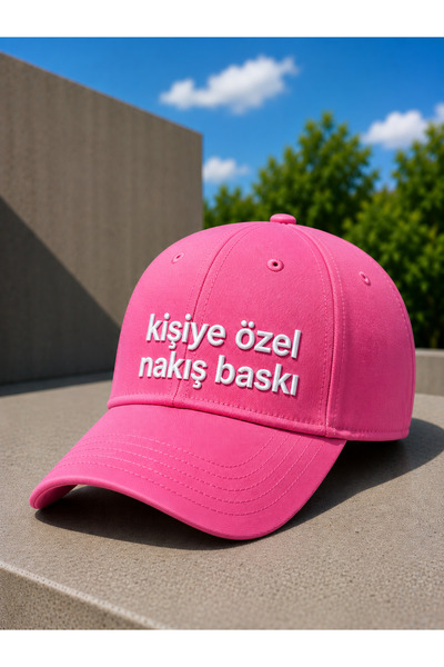 barsdepo Kişiye Özel Nakış Baskılı Şapka | İsim, Logo ve Yazı İşlemeli Premiu...