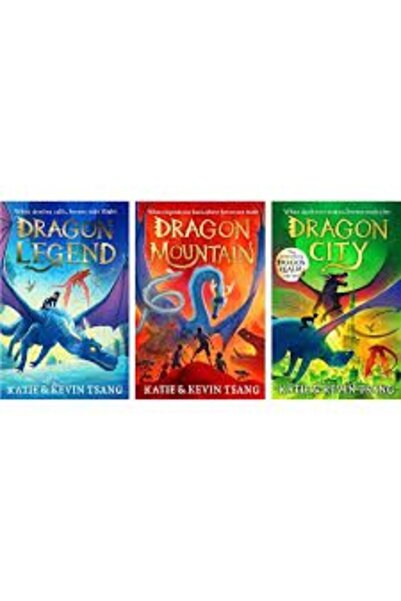 Simon & Schuster Ltd Dragon Realm Series 3 Books Collection Set
