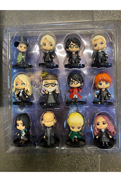 Genel Markalar Harry Potter Figür Karakter Seti (12’li) Oyuncak Figür Biblo D...