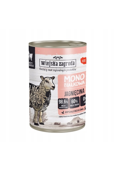 NO BRAND Hrana pentru pisici RURAL GARD Lamb 400 g