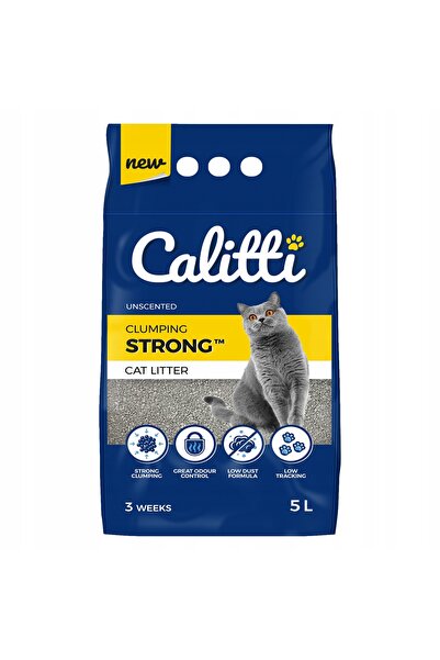 NO BRAND Cuarț pentru pisici CALITTI Strong 5 L