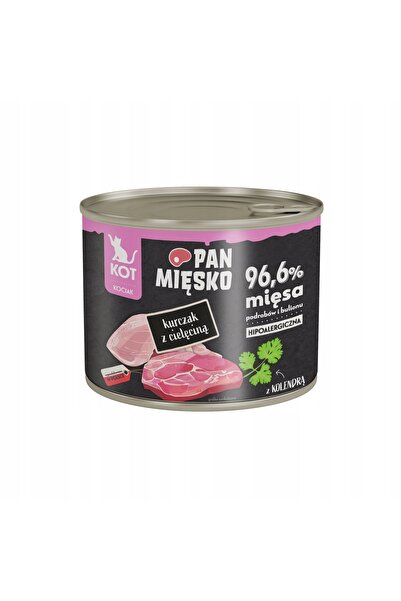 Pan Mięsko Hrană pentru pisici Pui cu miel 200 g