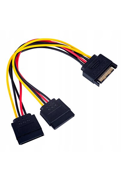 Akyga Adaptor SATA - 2x SATA 0,15 m