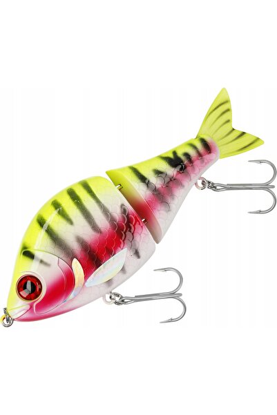 NO BRAND Wobler MIKADO MFT Swimbait PWMS-13-LT 13 cm Lemon Tiger (Lămâie Tigru)
