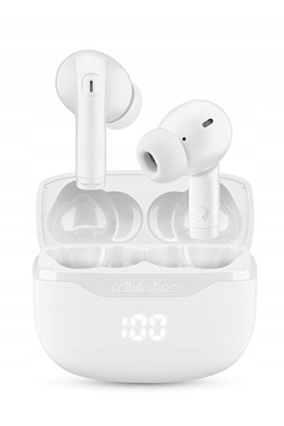 NO BRAND Căști intraauriculare CELLULARLINE Key White