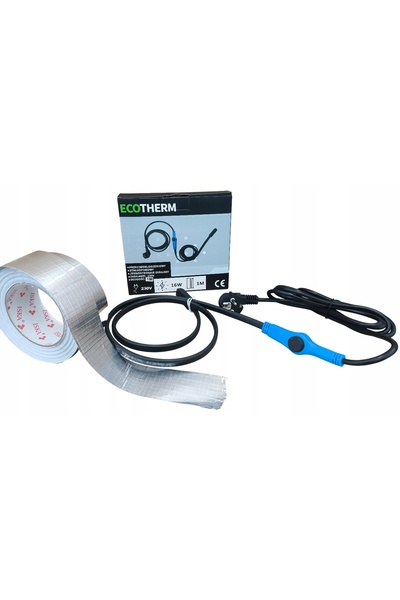 Mission Air Cablu de încălzire No Frost cu termostat 1 m