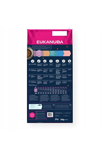 Eukanuba Hrană pentru câini Adult Mărime Mică-Medie Pește oceanic 12 kg