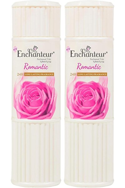 ENCHANTEUR Romantic Talc Fragrance Powder, 125 G, (Pack of 2)