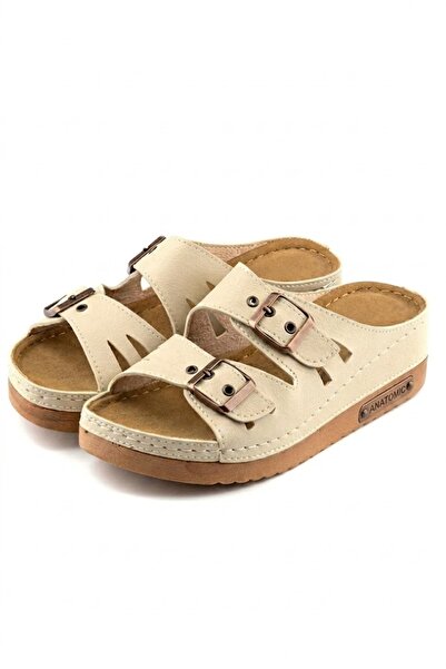 VIAJERO Unisex Ανατομικές Παντόφλες Ορθοπεδικές με Διπλή Πόρπη Αντιολισθητική...