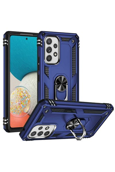 zore Galaxy A53 5g Case Camera Protector Magnetic Stand Tank Protection Omsy