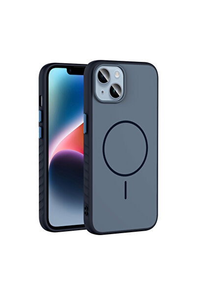 zore iPhone 13 Kılıf Kamera Lens Korumalı MagSafe Destekli Silikon SENK