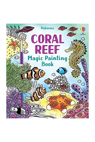 Usborne Βιβλίο Ζωγραφικής με Νερό - Μαγικό Βιβλίο Ζωγραφικής Κοραλλιογενών Ύφ...