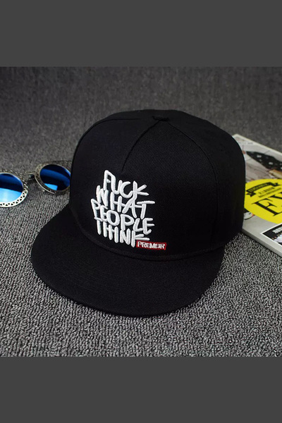 Giraffe Hip Hop Snapback Cap Şapka Beyaz Unisex Erkek/Kadın (Arkası Ayarlamalı)
