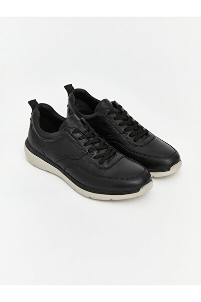 LC Waikiki Lcw Steps Black Suede Men's Sports Shoes