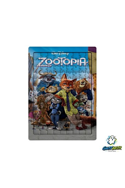 Ghostbastır Design Zootopia 99 Piece Standing Puzzle – Decorative Children's ...
