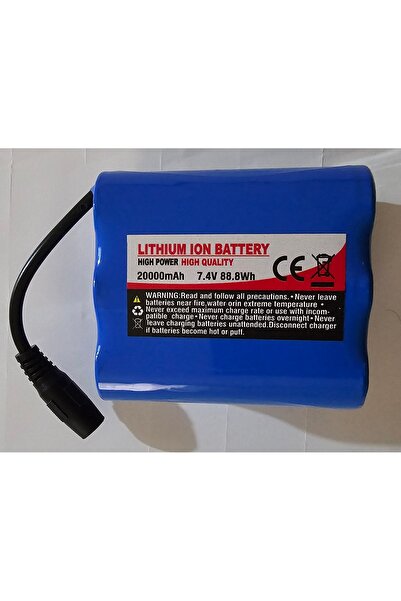 KESEROĞLU Sazan Yemleme (Tekne ve Botu) 20000MAH Pil Büyük Bir Pildir Yüksek ...