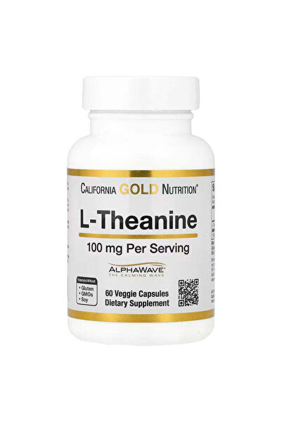 California Gold Nutrition L-Theanine Featuring Alphawave Brain & Cognitive 10...