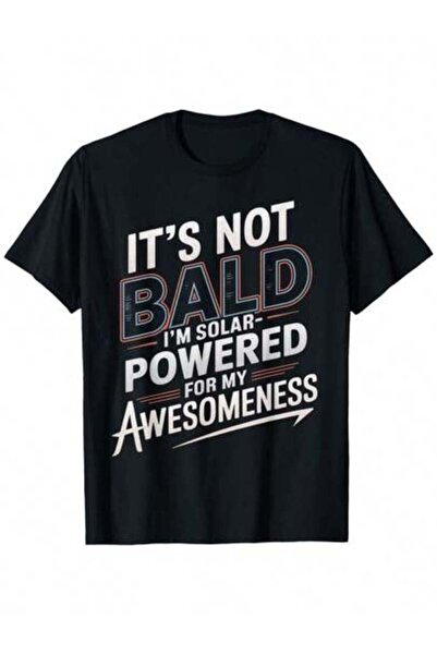 Astogria13 I'M Powered By The Sun - A Humorous BaldMen's All-Purpose Short Sl...