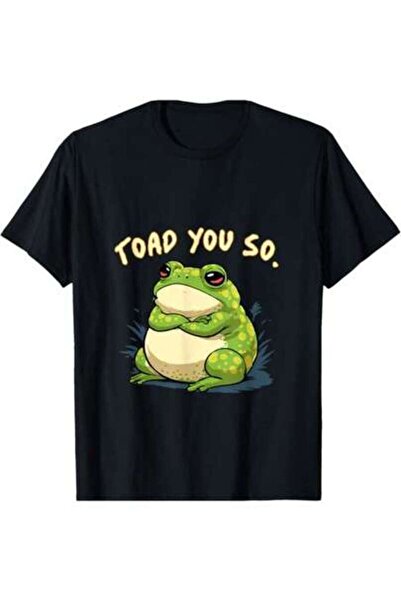 KYMC07 تي شيرت برقبة دائرية بتصميم الضفدع You So Funny Toad Meme مريح وأنيق ل...