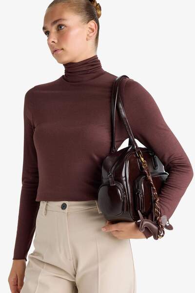DeFacto Women's Faux Leather Bag F1243Axns
