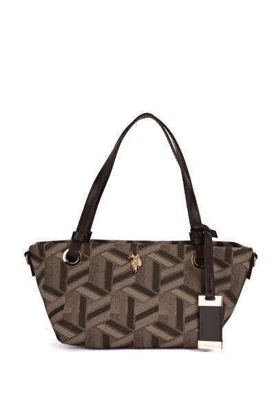 U.S. Polo Assn. Coffee-Brown Women's Messenger Bag Us26513