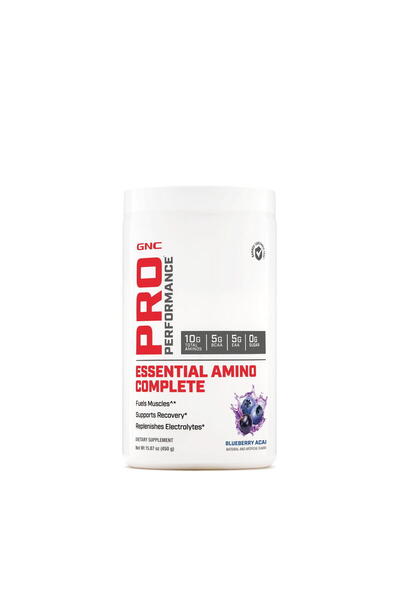 GNC Essential Amino Complete - Aminoacizi cu Aroma de Afine Pro Performance 450g