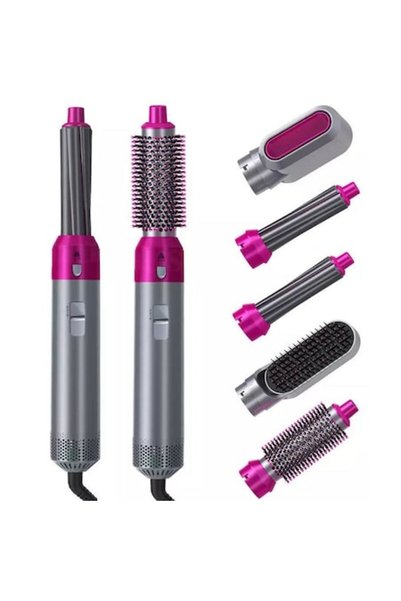 OEM Maboo® Style 5-in-1 Electric Brush, curler, dryer, hair straightener brus...