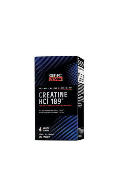 GNC Creatina HCL 189% 240tb