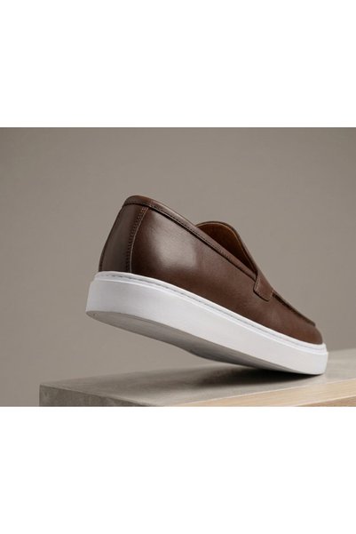 ERDOĞAN TULGAR Genuine Leather Light Poly Sole Summer Top Quality Loafer Men's Shoes Te0318
