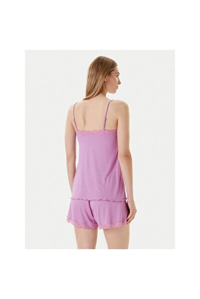 United Colors of Benetton Γυναικείο Μπλουζάκι Πιτζάμας 3Z123H00J Ροζ
