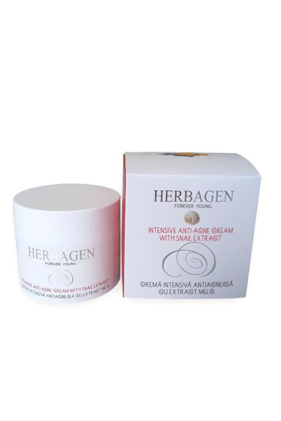 Herbagen Crema Intensiva Antiacneica cu Extract de Melc Herbagen, 50g