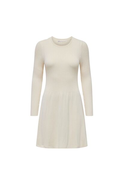 ONLY Rochie tricotată de damă 15185761 Crem